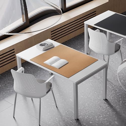 MAIDERN Cork & Leather Desk Mat, 31.5” x 24” Large Desk Pad (Black) - Image 6