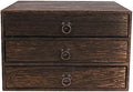 Cabilock Wooden Storage Drawers Desktop Organizer Box Desk Caddy Desktop Drawers for Home Office by cabilock