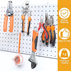 Funrous 100 Pack Hooks for Pegboard Stainless Steel Garage, 8 Inch - Image 4