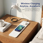 15W Wireless Charging Mouse Pad 31.5"x15.75", Double-Sided Faux Leather - Image 7