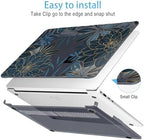 Mektron Case for 13.8" Microsoft Surface Laptop 8/7 (2026/2024) Surface Laptop 13.8 Inch Cover Fits Model 2036, Keyboard Cover +Screen Protector +Dust Plugs, Dahlia Flower C035 - Image 3