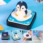 3D Calendar 2027 Time Piece Calendar 2027 Cute Tear Off Desk Calendar ‌Creative 3D Paper Art Notepad for Christmas Gift & Desktop Decoration (Penguin) - Image 4