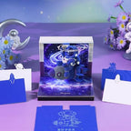 3D Calendar 2027, Unique 3D Memo Pad Tear Away Time Piece Calendar, Fun DIY Paper Carving Art 3D Desk Calendar Notepad Gift for Christmas, New Year (Blue Astronaut) - Image 2