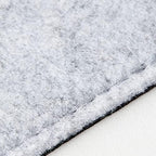 Premium Felt Desk Mat | Medium 12" x 36" | Multifunctional Desk Pad for Home Office | Light Gray - Image 5