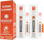 WHOOSH! Screen Shine Duo – Screen Cleaner Kit, Set of 2, 3.4 + 0.3 fl oz by WHOOSH