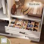 Bamboo Drawer Dividers, Expandable Kitchen Drawer Organizer - Image 7