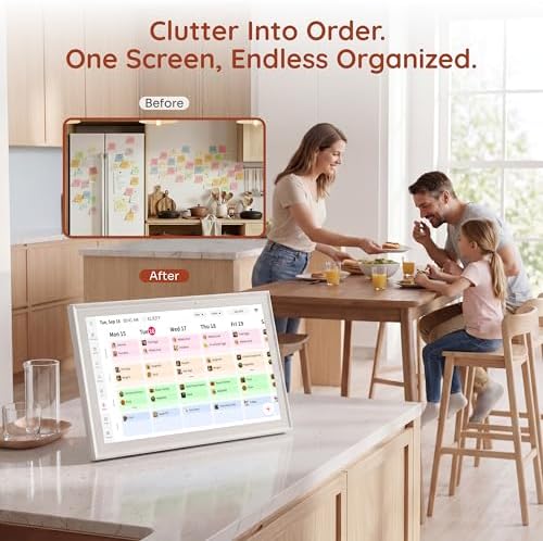 Ingnok Digital Calendar, No Subscription 15.6" Smart Family Planner - Image 2
