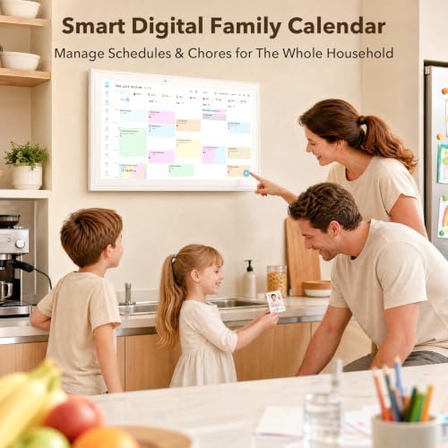 Calendar – 15.6" Smart Touchscreen Digital Calendar & Chore Chart - Image 3
