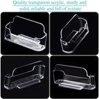 Thenshop 64 Pack Business Card Holder Clear Acrylic Stand, Desktop Style - Image 5