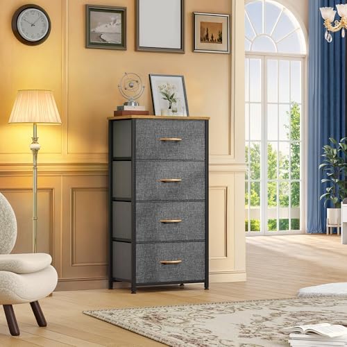 DWVO 4 Drawers Dresser, Small Dresser for Bedroom - Image 4