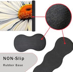 Keyboard Wrist Rest and Mouse Pad with Wrist Support Set Ergonomic Coaster,Memory Foam,Easy Typing Pain Relief,Large XL Desk Mat 31.5"x 11.8",Ladybug on Daisy Flower - Image 3