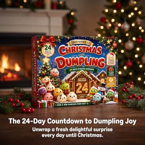 Christmas Squishies Advent Calendar 2026 for Adults, 04# Christmas Calendar - Image 2