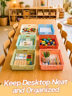 6 Pcs 14.2"x10.5" Thick Durable Paper Turn in Trays Classroom Organization - Image 5