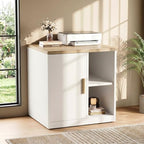 ModernMate Printer Stand with Door, Open Adjustable Shelves by ModernMate