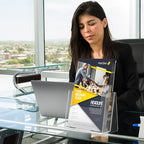 MaxGear Acrylic Brochure Holder, 6 x 9 Inch Countertop Display, 6 Pack - Image 5