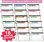 Large Teacher Desk Calendar 2026-2027 - Desktop Calendar 2026 - Image 3