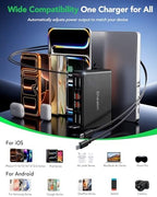 8-in-1 Retractable Charger for iPhone Duo/18 Pro Samsung Multiple Devices - Image 2