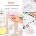 Large Bulletin Board, Foldable 72x48 Inches Cork Board Alternative, Large Felt Board Decorative Pin Board for Wall, Foldable Photo Board Self-Adhesive Vision Board with 36 Pushpins Brown - Image 7