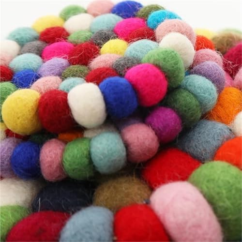 Wool Felt Woven Cup Mats Coasters Set Handmade Table Protector Cute Desk Pads - Image 4