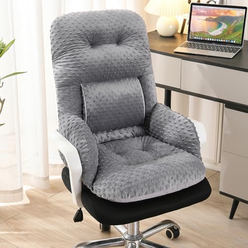 Office Chair Cushions with Armrest，Non-Slip Rocking Chair Pad with High Back Support for Dining Dorm Floor Car Office Patio by Unknown