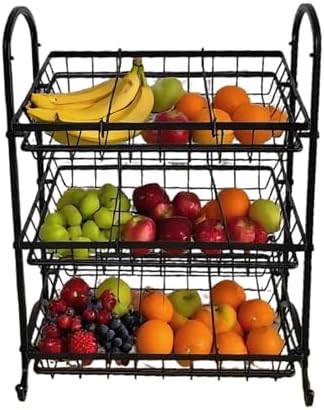 Stackable Candy Display Rack|Stackable Candy Organizer|Multi-Function Snack Rack&Shelf for Chips |Perfect Display Solution for Stores (Black, Large) - Image 2