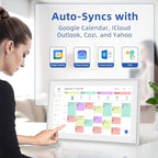 21.5" Digital Wall Calendar with Chore Chart & Planner - Image 2