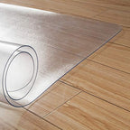 Kuyal Clear Chair mat for Hard Floors, 48 x 48 inches Floor Mats - Image 5