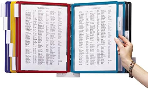 Durable Wall Mounted Reference System, 10 Double-Sided Panels, Mix Colors - Image 2