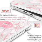 May Chen Case for M5/M4/M3/M2 MacBook Air 13 inch Case 2026-2022 Release - Image 2