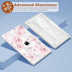 CISSOOK for MacBook Air 15 inch 2023-2026 Case M5 M4 M3 M2 Cute Pink Flower - Image 3
