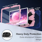 Scnioy for Galaxy Tab A11+ Plus / A9+ Case 11 Inch 2025/2023, Navy Rose - Image 2