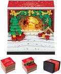 3D Calendar 2027,Creative 3D Memo Pad Time Piece Calendar 2027 Tear Away Paper Sculpture Christmas Arch Multi-Color DIY Art Note by Dawnvive