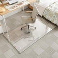 30" x 55" Tempered Glass Chair Mat for Carpet & Hard Floors by MYSUNORIA