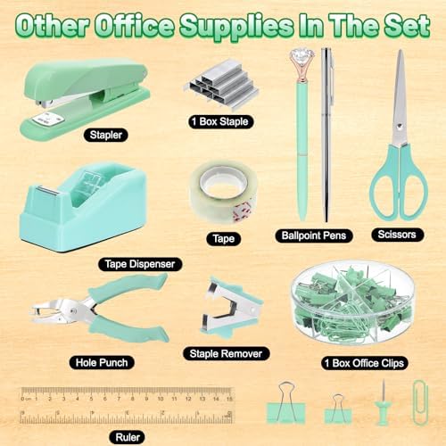 13-in-1 Office Desk Organizer Set for Back to School Supplies Accessories - Image 3