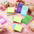 Motipuns 36 Pcs Christmas Appreciation Gift Colorful Sticky Note Pad Holder - Image 5