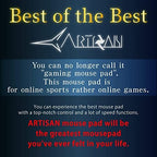ARTISAN MousePad Ninja FX hien XSoft XL Wine Red - Image 2