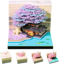 3D Calendar 2027,3D Desk Calendar Memo Pad 2027,3D Art Calendar Memo Pad 2027,Time Piece calendars 2027,3D Paper Art Notepad,Four Seasons Tree Desktop Decoration,New Year,Christmas Gift (Four Seasons Tree（Purple）) by WelcomeHOTOYMDS%EF%BC%81