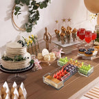 13.8" Acrylic Letter Charcuterie Tray,Fillable Alphabet Box (Letter T) - Image 6