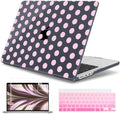 May Chen for 2026 MacBook Pro 14-inch M5 M4 M3 M2 M1 Pro/Max Chip, Release 2026 2025-2021, Model A3427 A3426 A3434 A3112 A3401 A3185, Plastic Hard Shell with Keyboard Cover, Pink Dots by MayChen