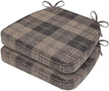 AAAAAcessories Chair Cushions for Dining Chairs, 17 x 16 x 2 in, Set of 2 by AAAAAcessories