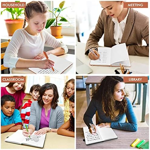 feela Journal Notebook Bulk for School, Hardcover Business Classic Ruled Lined Journals with Pen Holder for Work Office Journaling, with 5 Black Pens, 120 GSM, 5.1”x8.3”, 5 Pack, A5, Vintage Colors - Image 7
