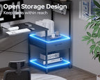 Pamray 50 Inch Small Gaming Computer Desk with Drawers and Shelves - Image 5