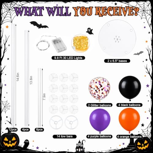Havawish 28 Pcs Halloween Boo Charcuterie Letters Board Party Decorations - Image 3