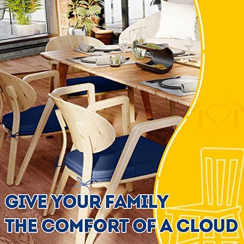 AAAAAcessories Chair Cushions for Dining Chairs, 17 x 16 x 2 in, Set of 1 - Image 6