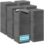 HOMEXCEL 600 Packs Microfiber Cleaning Cloth, 11.5 x 11.5 inch Microfiber Towels for Cars, Ultra Absorbent Washing Cloth, Lint Free Streak Free Cleaning Rags for Car, Kitchen, and Window (Grey) by HOMEXCEL
