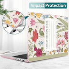 DONGKE Compatible with MacBook Pro 16 Inch Case (2026-2021 Release, M5 M4 M3 M2 M1 Pro/Max Chip), Plastic Hard Shell with Keyboard Cover & Screen Protector for MacBook Pro 16", Green Composition Book - Image 5