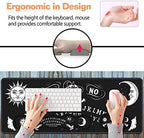 Ergonomic Keyboard Wrist Rest and Mouse Pad Wrist Rest Set, Large XXL Gaming Mousepad 31.5"x 11.8", Memory Foam, Easy Typing Pain Relief, Multifunctional Desk Mat for Office & Home, Ouija Board - Image 6