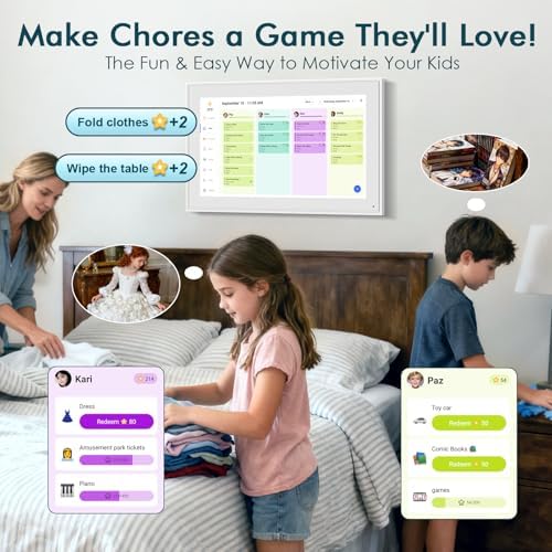 15.6 Inch Digital Wall Calendar Touch Screen Smart Electronic Calendar - Image 6