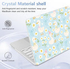 4-in-1 Hard Case for MacBook Neo 13, Goose & Daisies & Ribbons - Image 6