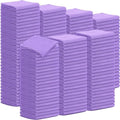 Tenare 100 Pack 12'' x 12'' Microfiber Cleaning Cloths Reusable Cleaning Rags Bulk Microfiber Towels Softer Highly Absorbent Washcloths for House Kitchen Car Window(Purple) by Tenare